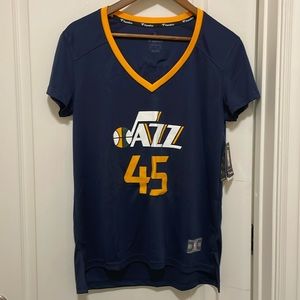 NWT Women’s NBA fast break short sleeve jersey (Utah Jazz)